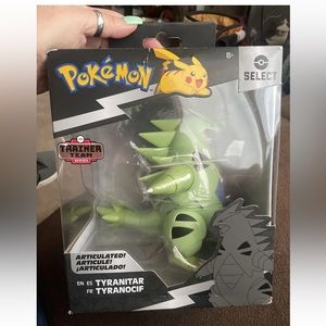 Pokemon Select Series Trainer Team Series Tyranitar Action Figure NEW